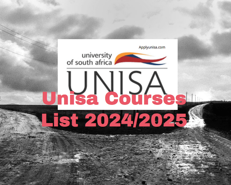 Unisa Courses List 20242025 