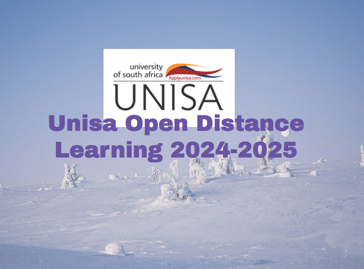 Unisa Open Distance Learning 20242025 www.unisa.ac.za