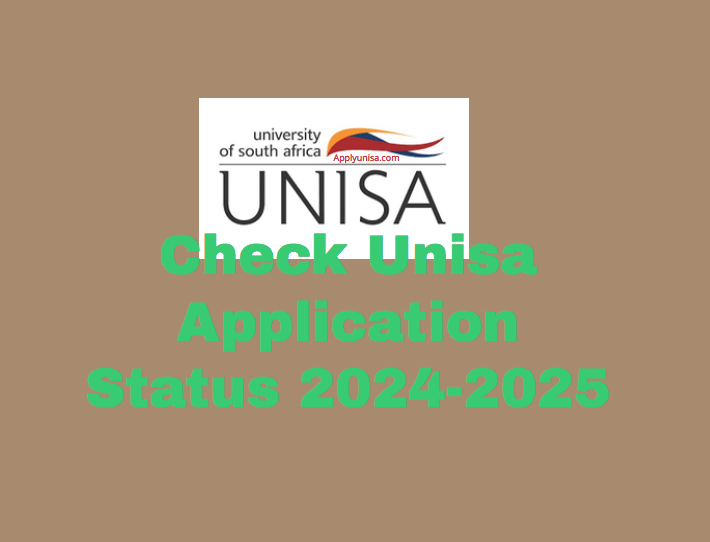 Check Unisa Application Status 20242025 www.unisa.ac.za