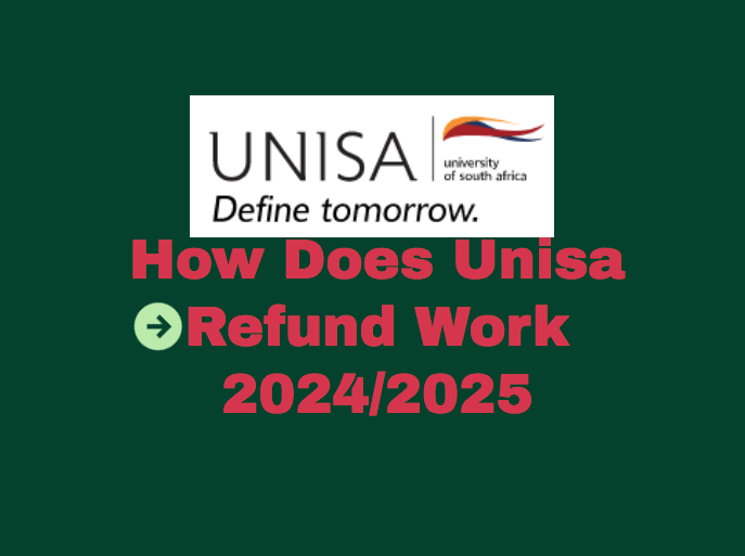 How Does Unisa Refund Work 2024/2025 www.unisa.ac.za